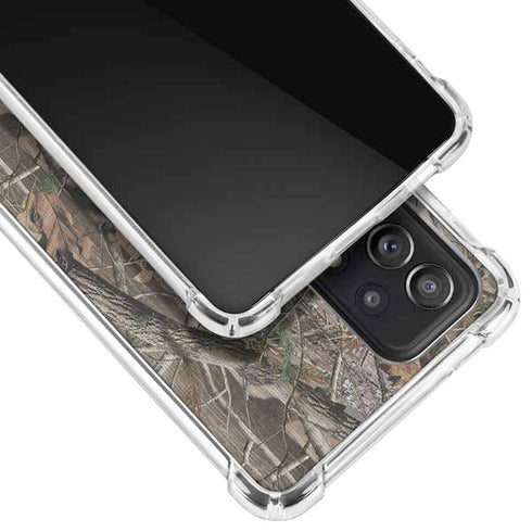 NFL San Francisco 49ers Realtree AP Camo Galaxy A72 5G Clear Case